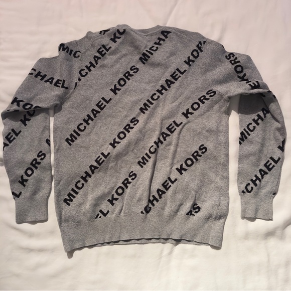 Michael Kors heather grey sweatshirt - Picture 3 of 3